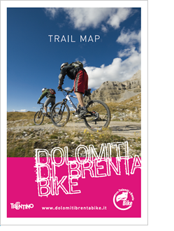 bike map trail dolomiti brenta bike